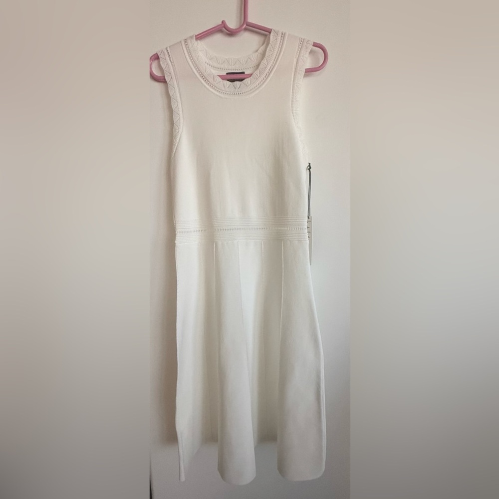 Nicole Miller White Dress Size M